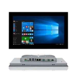 17.3 Inch Fanless Industrial Control PC J1900 Wall Mounted Embedded All in One Touch Screen Panel Industrial Computer Accessory