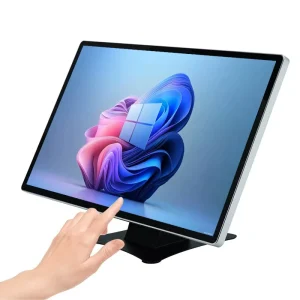 18.5, 21.5, or 24 Inch All-in-One G+G Touch Screen Industrial Panel PC High-Brightness I3 I5 I7 VESA Mount Metal Computer