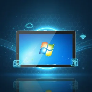 18.5″ All-in-One Industrial Control Computer with Touch Interface for Workshop Line Station