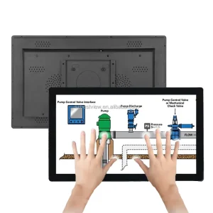 18.5 Inch Industrial All-in-One Touchscreen Panel PC LCD FHD IPS IP65 Waterproof Computer