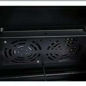 19 Inch 1240 × 600 × 800 mm Deep Floor Standing Server Cabinet, SPCC Cold-Rolled Steel Network Cabinet