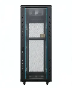 19 Inch 1840×600×800mm 1.8m Floor-Standing Deep Server Rack Cabinet SPCC Steel with Coated Tempered Glass Door