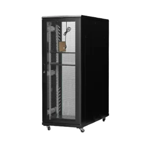 19-Inch 36U 800mm-Deep Server Rack for Data Center SPCC Steel Powder-Coated Black or White