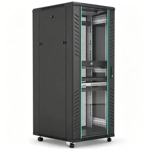 19-Inch Floor-Standing Server Cabinet, 1840 x 600 x 800 mm, SPCC Cold-Rolled Steel, Data Center Network Cabinet