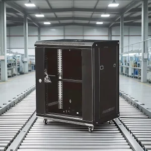 19 Inch Mini Rack 450mm 600mm Depth 12U Wall Mount Network Cabinet