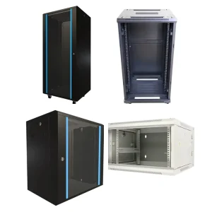 1U 2U 42U ATX GPU Cooling Computer Storage Standing Hanging Server Chassis Rack Case Tower Server Cabinet