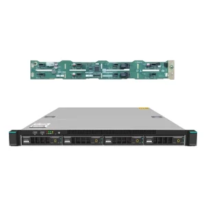 1U 4Bays NVME Backplane 550mm or 650mm Length Server Case with 4 Fans New Arrival Edge Server Chassis