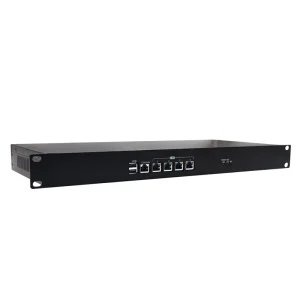 1U Barebone PC Celeron J1800 4 Gigabit LAN Router Firewall Networking Server pfSense Mini PC