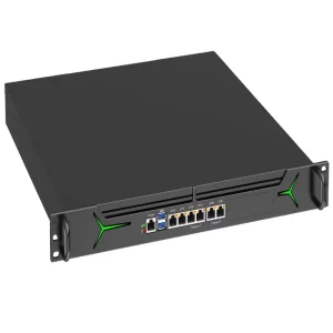1U Rackmount Server with Core I3 I5 I7 Processor 6 Gigabit LAN 8 x SFP 10G Bypass Network PC
