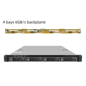 1u 4 Bays 650mm Server Case 6GB Backplane Factory Direct Sales Support E ATX Motherboard Server Chassis