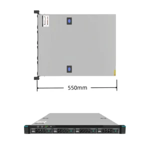 1u 4Bays 550mm with 6GB Backplane Server case Factory Direct Sales Price ATX Form Motherboard Rack Mount Server Chassis