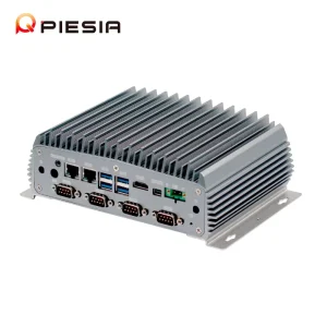 2 LAN 6×COM Embedded Computer Case RS232/RS485 11th Gen Core i5-1135G7/i7-1165G7 DDR4 CAN x86 Industrial Fanless Mini PC