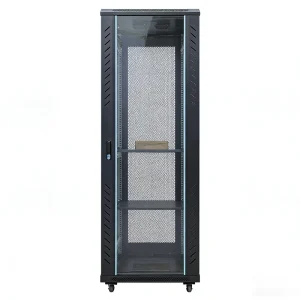 2 Meter Wall-Mounted 19-Inch Server Cabinet 2000*600*600mm Powder-Coated SPCC Steel Data Center Cabinet
