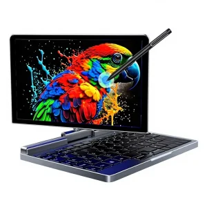 2 in 1 Intel PC Tablet Laptop 8inch Touchscreen Keyboard Windows 3 Year Warranty Ultra slim Office Stock Trading Learning Device