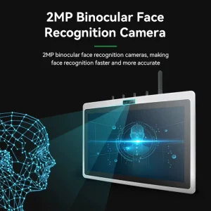 21-Inch Face Recognition 5G WiFi Embedded All-in-One Industrial Touch Screen Panel PC Multiple LAN COM USB Ports