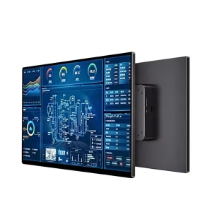 21.5 Inch Android Industrial All-in-One PC with Capacitive Touch Panel, Dustproof Embedded Display, Black