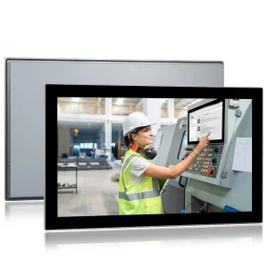21.5 Inch Automatic Control Industrial All in One PC Capacitive LCD Touch Screen Embedded 10th Gen i5 TPM 2.0 Encryption