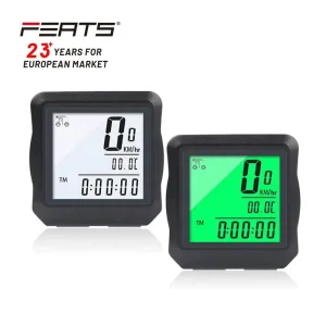 22-Function 1.8-Inch Screen Waterproof IPX44 Cycling Computer Bicycle Meter Stopwatch