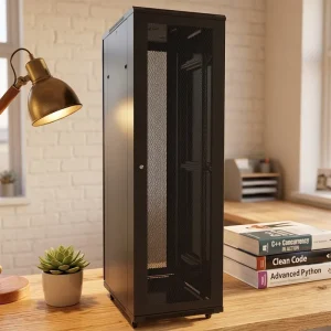 22U 600*1100mm Steel Floor Standing Data Center Network Cabinet Server Rack in Stock