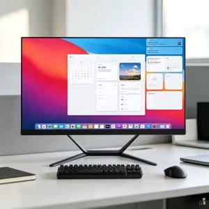 23.8″ All-in-One Desktop Computer LCD Display Dual Core Processor 1920*1080 8GB/256GB