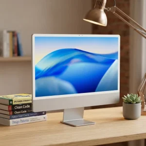 23.8 Inch AIO Desktop Intel I5-12450H NVMe PCIe 4.0 SSD IPS FHD 1080P Screen Office All-in-One Computer