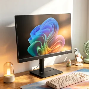 23.8 Inch AIO PC Core I7 10th Gen 8GB 256GB SSD Desktop Computer for Government Office