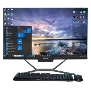 23.8 Inch All-in-One Desktop Computer Intel Core I7 Dual Core DDR3 RAM SSD HDD Storage HD Graphics 4400