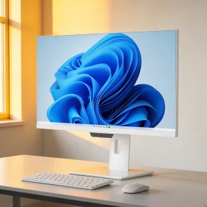 23.8 Inch All in One Gaming Computer Cpu Win10 512ssd Ddr4 Elevating Rotatable Ips Aio Computer