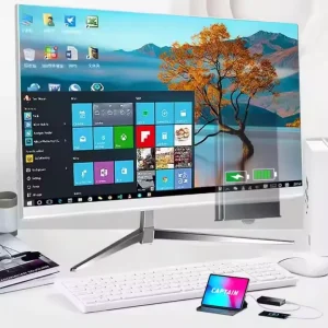 23.8 Inch All-in-One Gaming Computer IPS LCD Display SSD Dual-Core i7 CPU GDDR4 DDR5 128GB DVD Monoblock Full HD Windows