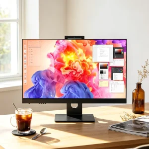 23.8 Inch All-in-One PC Core i5/i7 512GB SSD USB Desktop Computer Monoblock for Business Office