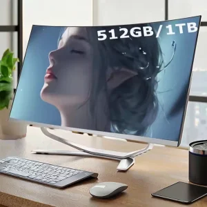 23.8 Inch All-in-One PC Desktop Computer 2nd-11th Gen Core i5 i7 SSD Optional FHD Screen
