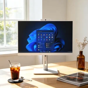 23.8 Inch All-in-One PC Intel Core i5 16GB RAM 512GB SSD/HDD USB Desktop Computer