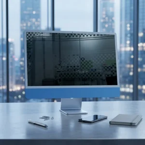 23.8 Inch All-in-One PC for Study 12th Gen Core I5-12450H Barebone 8 Cores 12 Threads 12MB Cache LPDDR5