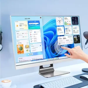 23.8inch LCD Display Core I5 8GB DDR4 RAM 128GB SSD High Performance PC All in One Desktop Computer for Educational