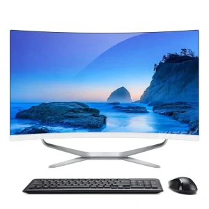 24/27 Inch Curved 1K Gaming All-in-One PC CPU i3/i5/i7 for Home Entertainment