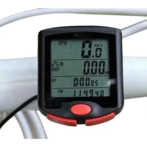 24-Function Wired Cycling Computer with Stopwatch