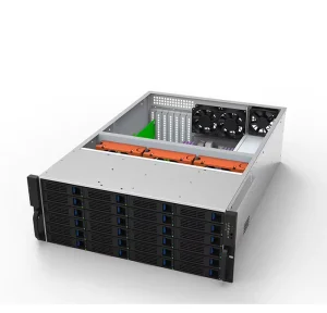 24 HotSwap Bays Server Chassis 4U 24 Bays Hot Swap Server Case Depth 650mm with Mini Sas or 8643 or Sata Backplane Available