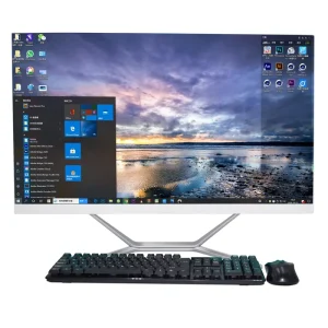 24 Inch All In One PC Office Business Working Computer AIO Desktops Computer Gaming Computer