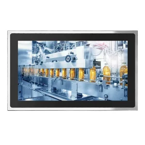 24 Inch IP67 Waterproof AIO Industrial PC with Stainless Steel Touch Panel, Windows 10, i5-8250U, 8GB DDR4