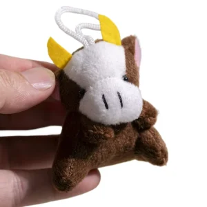 24 Pcs Assorted Animal Plush Keychain Mini Stuffed Animal Decor for Purses and Keys