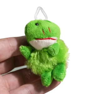 24 Pcs Mini Animal Plush Keychain Set Assorted Soft Stuffed Animal Bag Charms