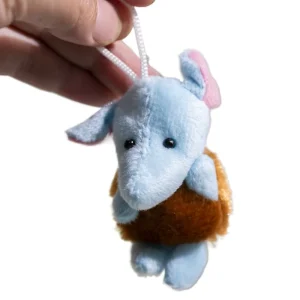 24-Piece Mini Animal Plush Keychain Set for School Rewards