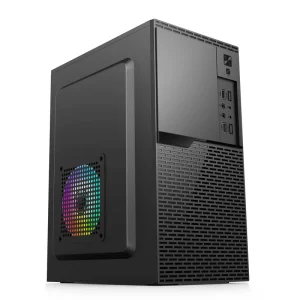 2513(OEM) PC Gamer Case Cabinet ATX Tower With USB Type C Port Tempered Glass Front I O Computer Case PC Game