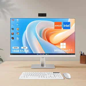 27 Inch All in One Gaming Computer Intel Core i7-13700 1TB SSD HDD Desktop PC