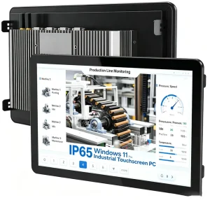 27 Inch IP65 Industrial Panel PC Windows 11 Pro Fanless Embedded All in One Touchscreen Computer in Stock 16GB RAM