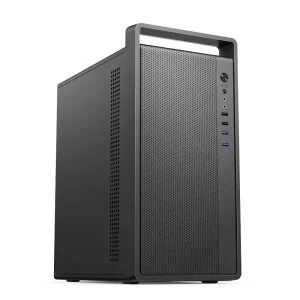 2801 M-ATX Portable Computer Case with Handle SSD*2 HDD*2 Mid Tower for Home Office