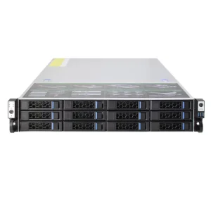 2U Rackmount 12 Bay Storage Server Chassis Vertical PCIe Cards Stock CN