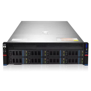 2U Single Loongson 3C5000+7A200 CPU Server & 4xDDR4 Memory 4xSATA SAS 3.5′ HDD 4xPCIe3.0 Cards & Rack Server