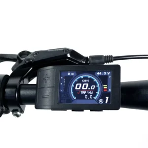 36V 48V 52V Electric Bike Computer 500C Bicycle Speedometer UART Protocol 5PIN Female