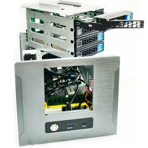 4 Disk NAS Case SAS Direct Connect Backplane Full Height Pcie Slot Support FLEX Power Hot Swap Server